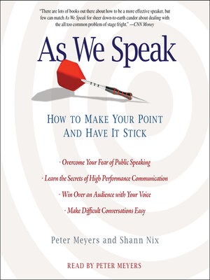 cover image of As We Speak